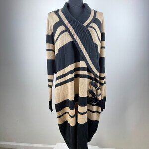 Say What?  Sweater Dress V-neck Size 1X